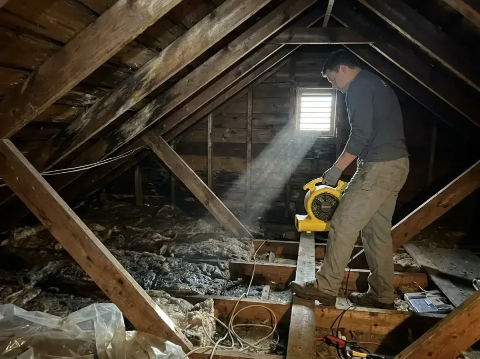 attic-water-damage-drying-proc-007 — frequently asked questions, Emergency Water Extraction & 24/7 Flood Response in Oshkosh…